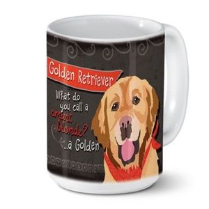 THE Golden Retriever Mug Ceramic Gift Box